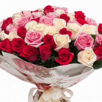 Букет из роз "Пленительный аромат"